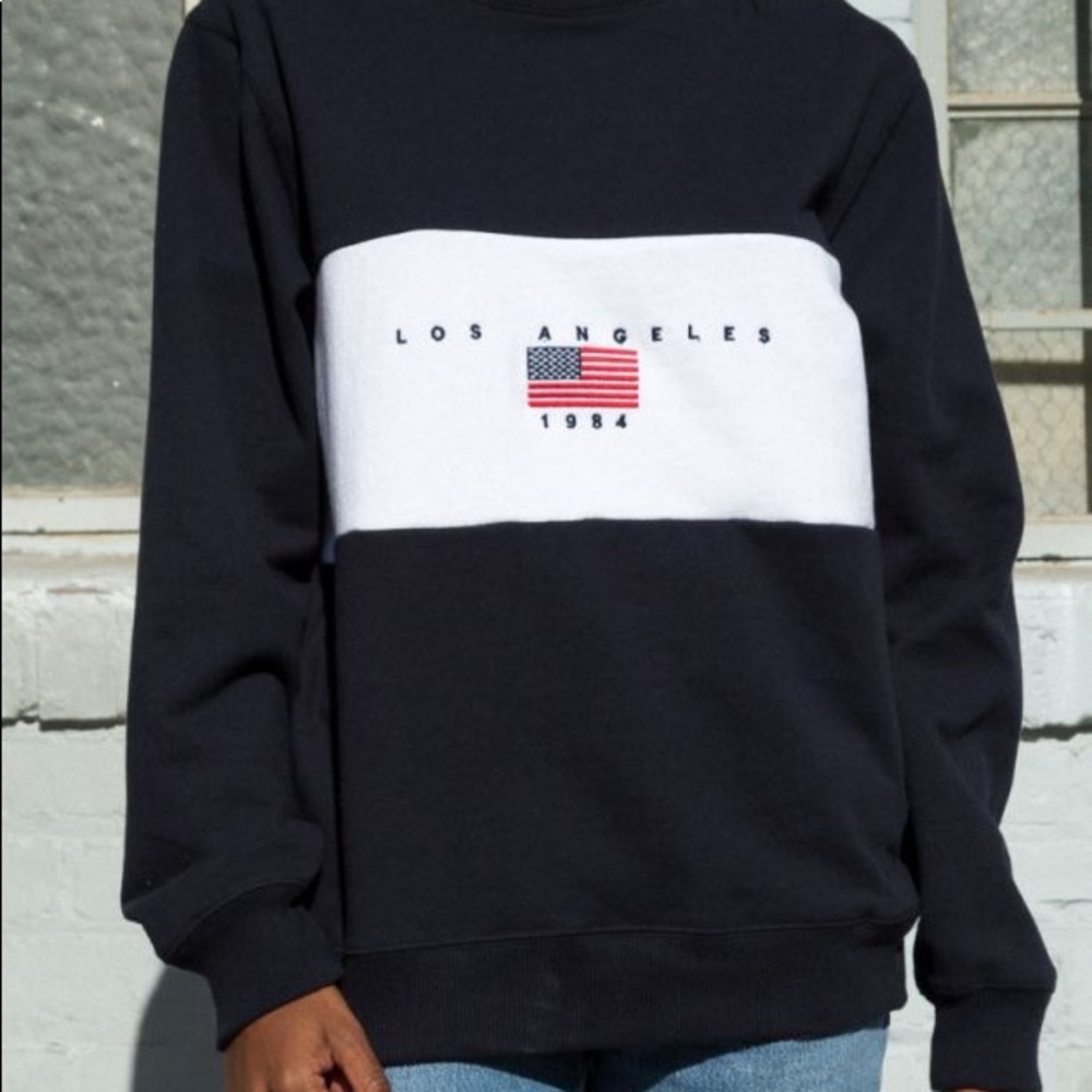 Brandy Melville LA 1984 Crewneck